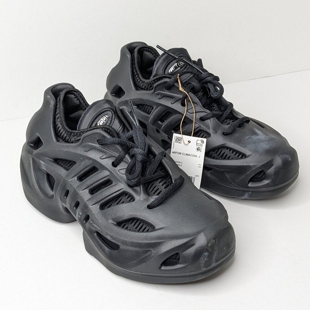 Adidas Originals adiFOM CLimacool J Shoes, Black, Big Kids 5